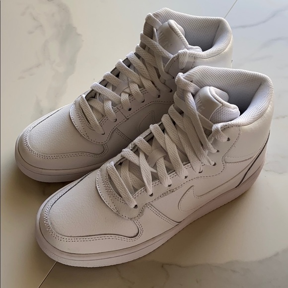 NWT Nike Ebernon mid triple white - Picture 5 of 8